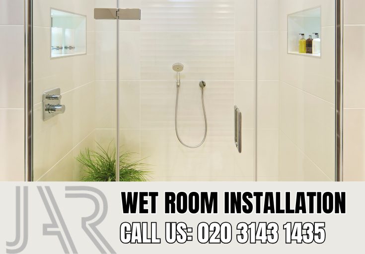 Wet Room Installation by Clapham Bathroom Fitters